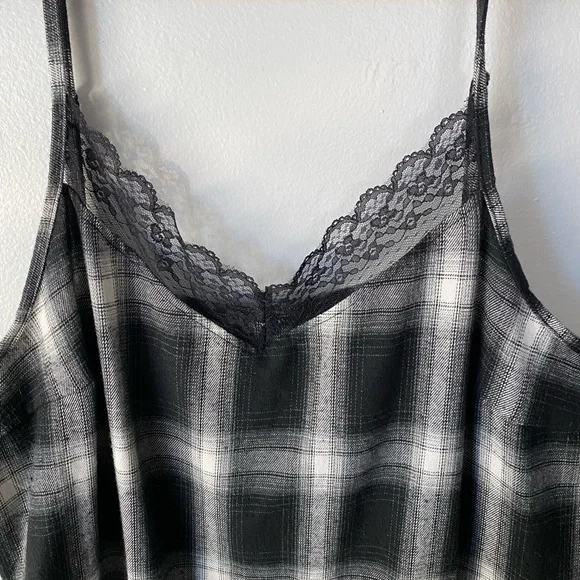 Flannel Slip Dress - Picture 6 of 6
